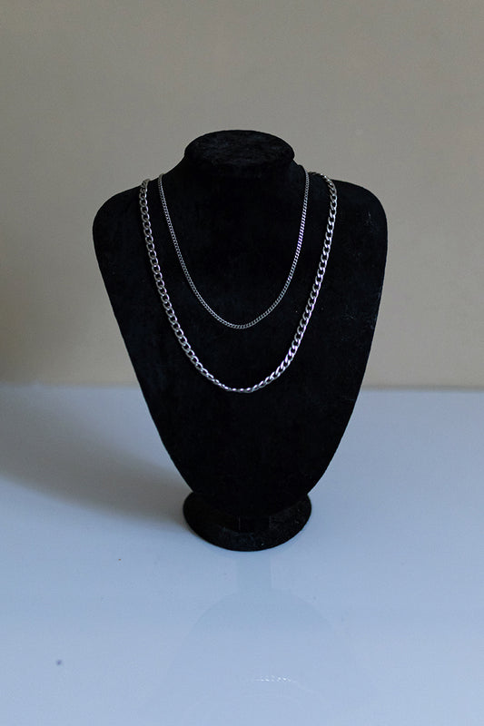11 Double Chain Necklace