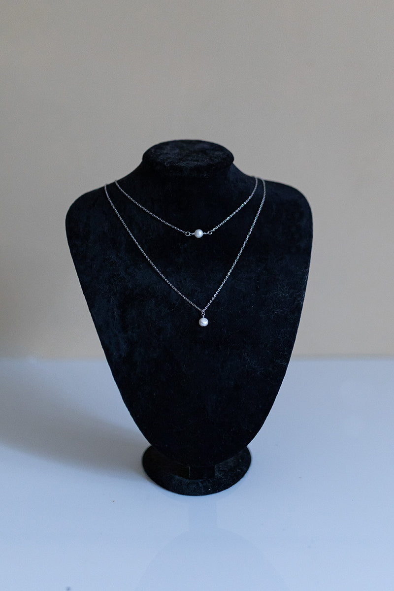 17 Double Chain Necklace